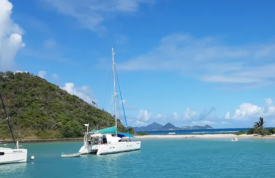 Les Grenadines sur Catamaran