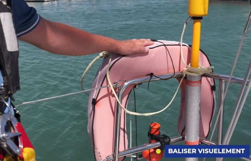 Tuto MCV : Homme à la mer sur voilier